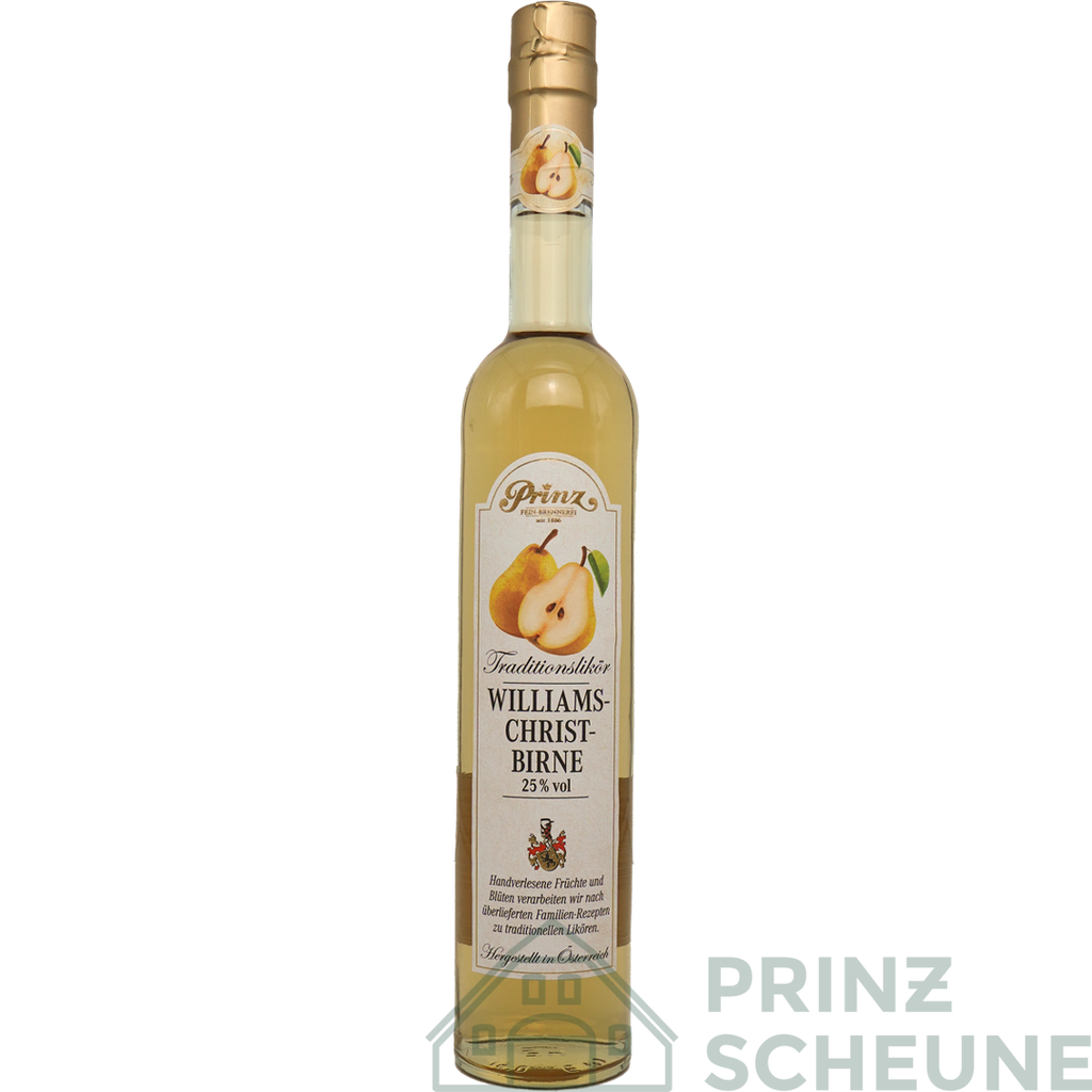 [5.06.00.50] Williams Birnen Likör 25% Vol (0,5 Liter)
