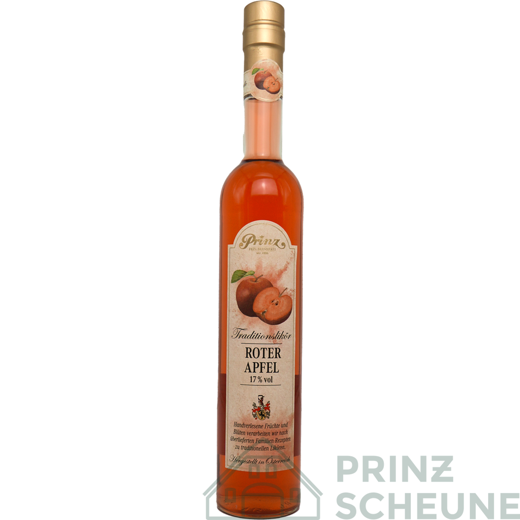 Roter Apfel Likör 17%  Vol