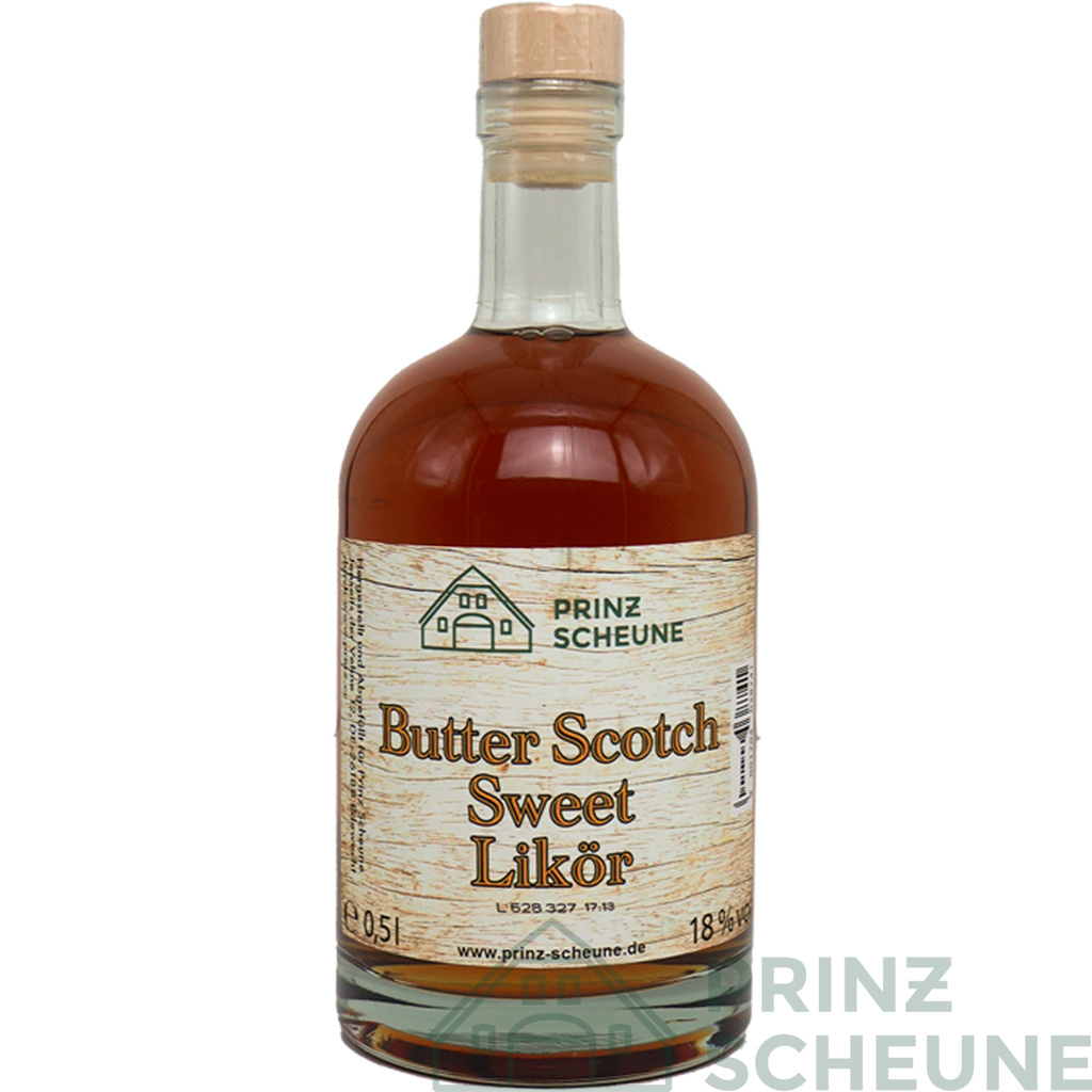 [40.13.00.50] Butter Scotch Super Sweet 18 % Vol (0,5 Liter Nocturne)
