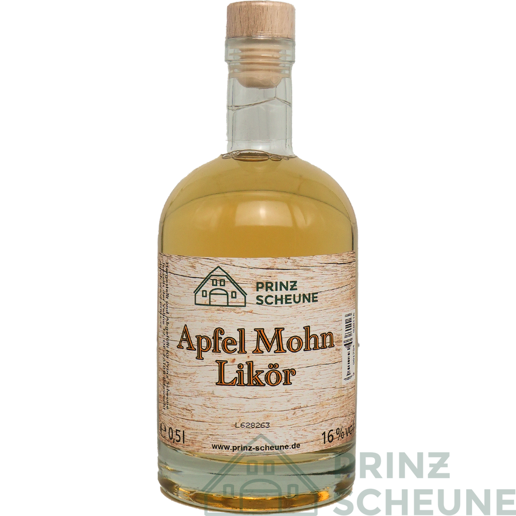 [40.08.00.50] Apfel-Mohn Likör 16% Vol (0,5 Liter Nocturne)