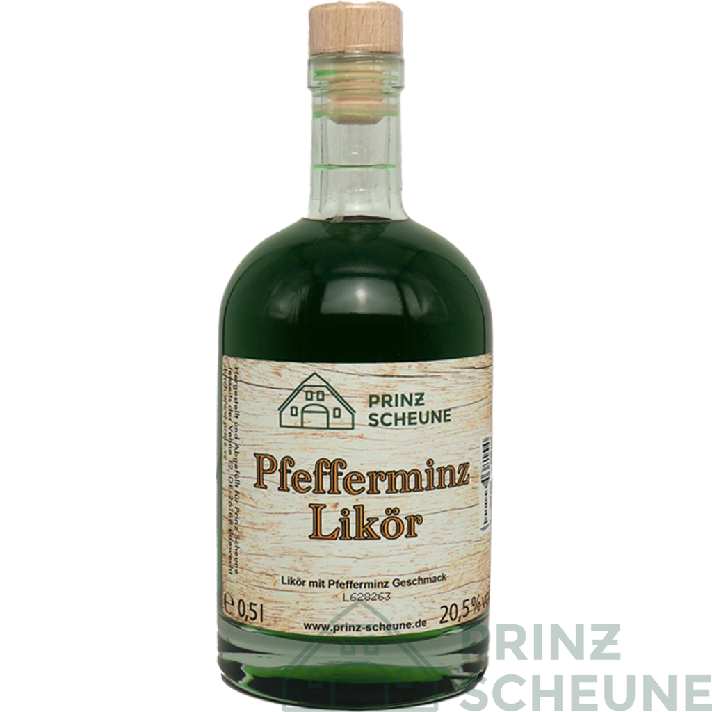 Pfefferminz Likör 20,5% Vol