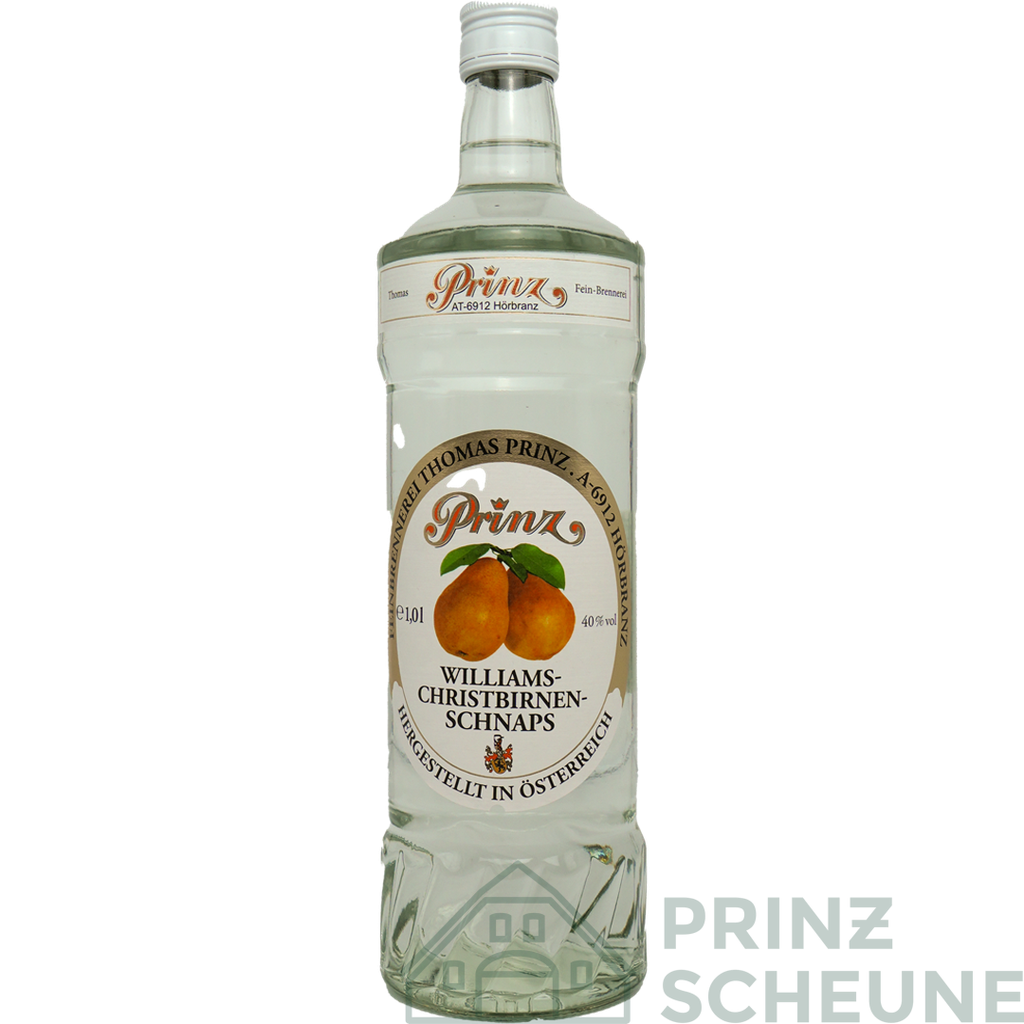 Williams-Christbirnen Schnaps 40% Vol