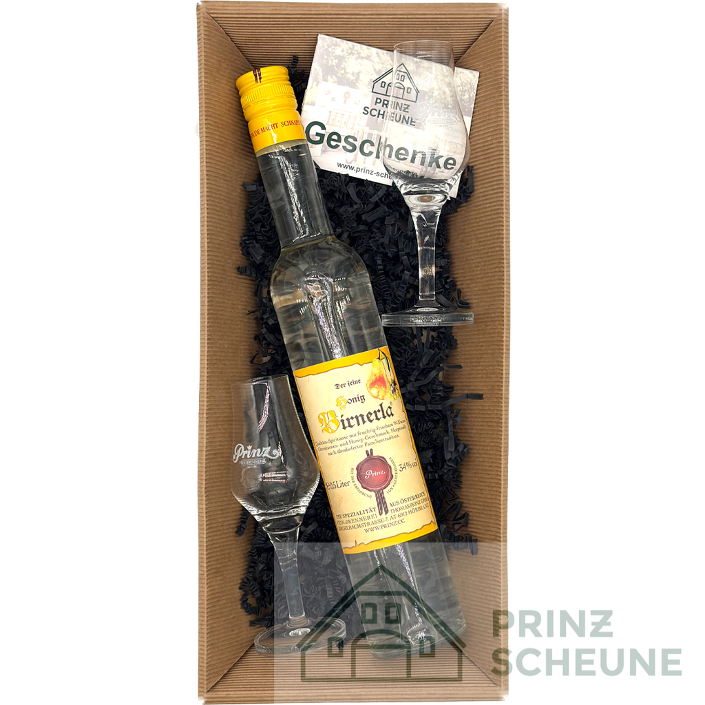 Prinz Scheune Geschenk Nr. 4.6 "Honig Birnerla - Box"