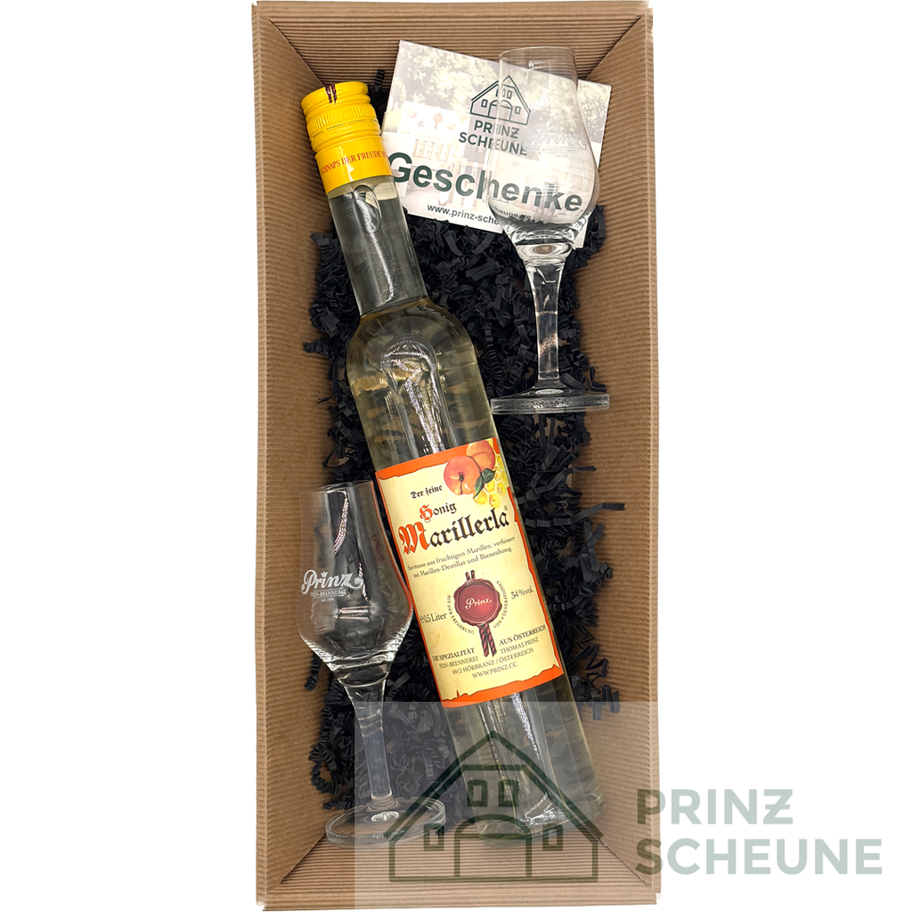 Prinz Scheune Geschenk Nr. 4.8 "Honig Marillerla - Box"
