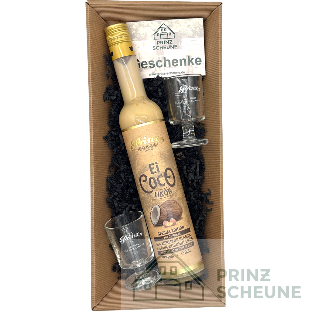 Prinz Scheune Geschenk Nr. 9.5 "Ei-Coco - Box"