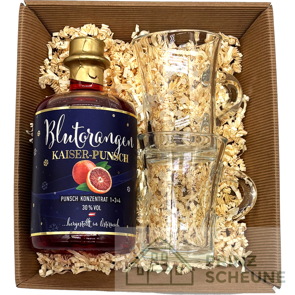 [50.77.00.50] Prinz Scheune Geschenk Nr. 12.4 "Blutorangen Kaiser Punsch - Box"