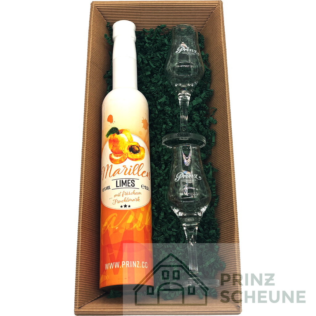 [50.86.00.50] Prinz Scheune Geschenk Nr. 15.2 "Marillen Limes - Box"