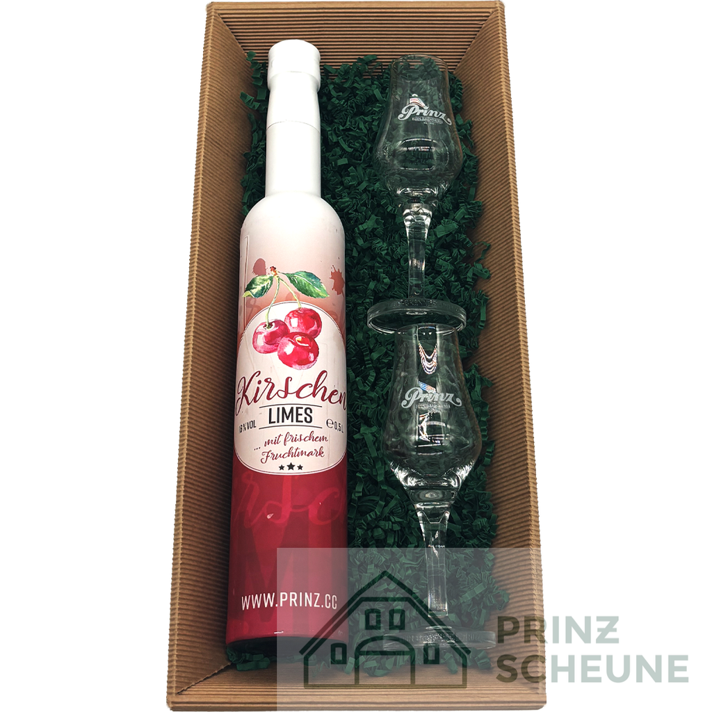 Prinz Scheune Geschenk Nr. 15.4 "Kirschen Limes - Box"