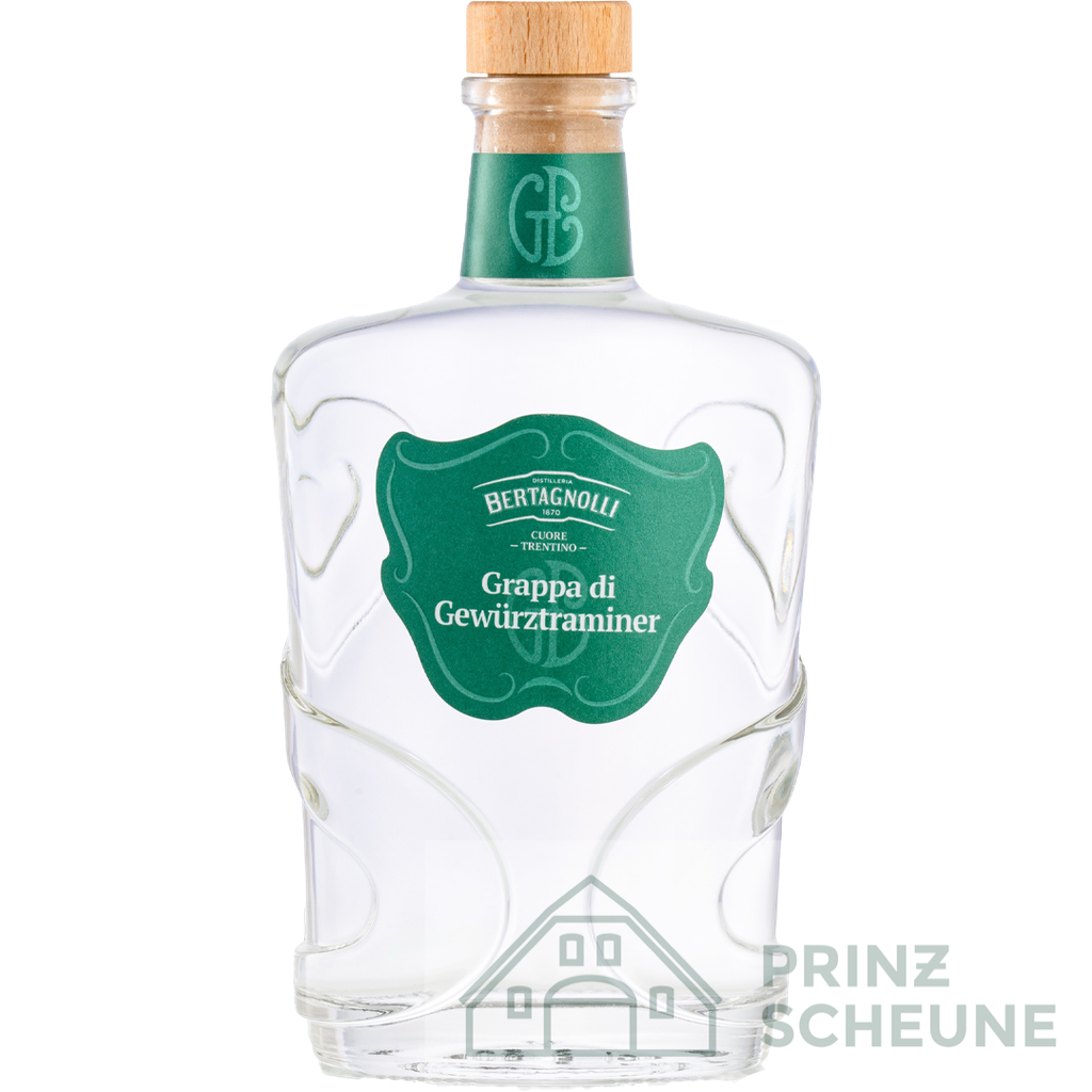 [70.05.00.70] Bertagnolli Grappa di Gewürztraminer 42 % Vol (0,7 Liter)