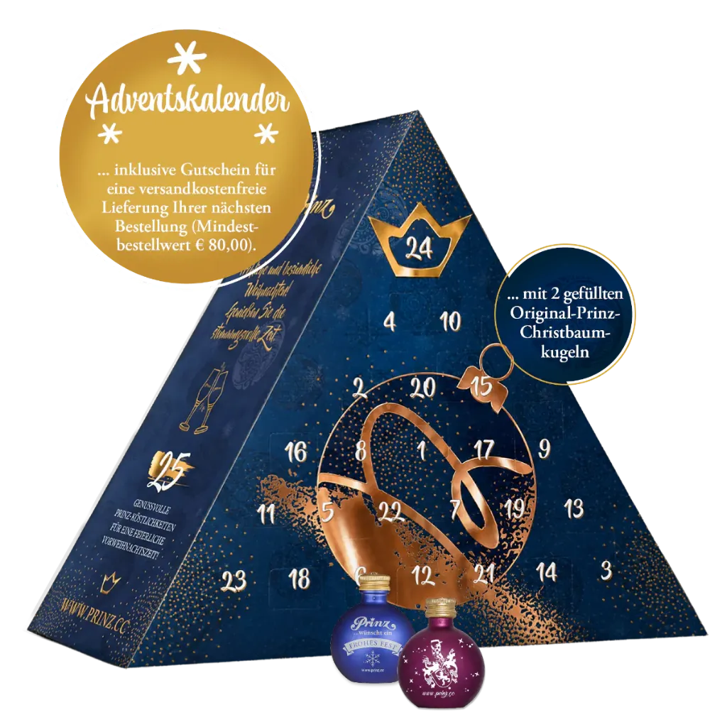 Prinz Adventskalender 2026 Alles Likör