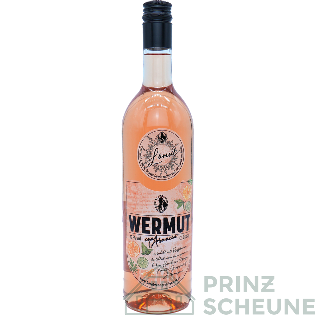 Löwen Wermut con Arancia 17% 0,75 Ltr.