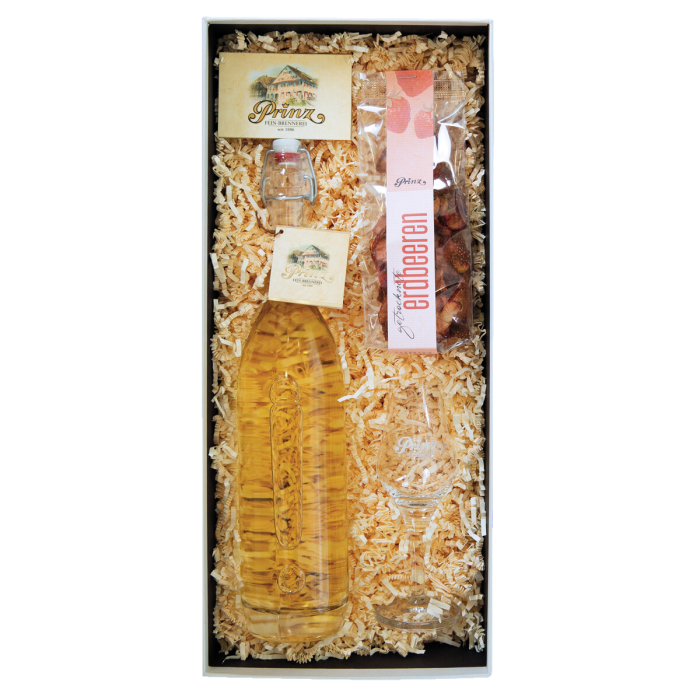Prinz Geschenk - Erdbeer-Genuss 41% 