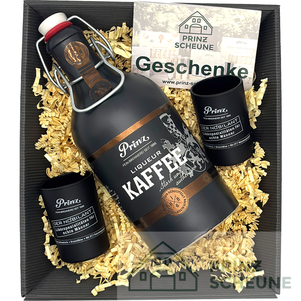 Prinz Scheune Geschenk Nr. 5.2 "Noble Kaffee-Box"
