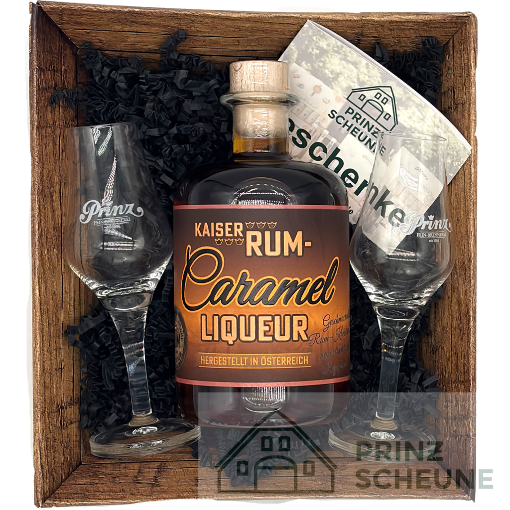 Prinz Scheune Geschenk Nr. 6.2 "Rum Caramel - Box"