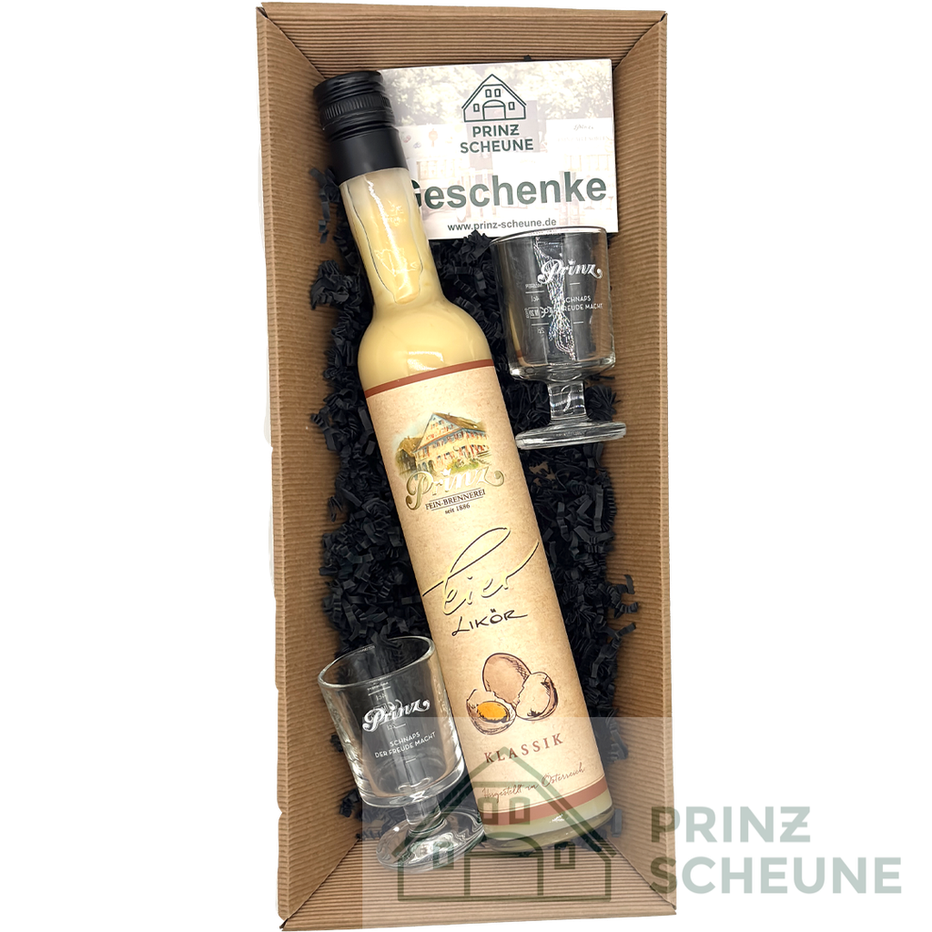 [50.37.00.50] Prinz Scheune Geschenk Nr. 9.3 "Eierlikör-Box"