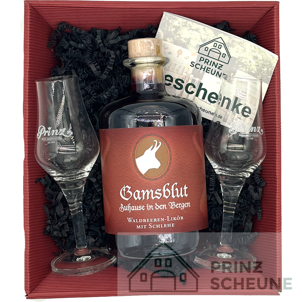 Prinz Scheune Geschenk Nr. 10.1 "Gamsblut-Box"