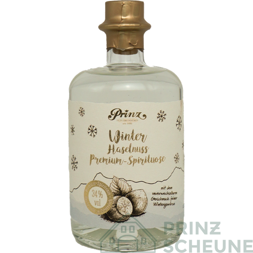Winter Haselnuss Schnaps 34% Vol