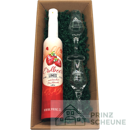 [50.89.00.50] Prinz Scheune Geschenk Nr. 15.5 "Erdbeer Limes - Box"